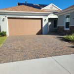 Photo Of Brick Paver Driveway After Cleaning and Sealing