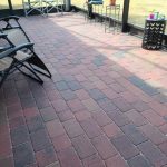 Photo Of Brick Paver Driveway After Cleaning and Sealing